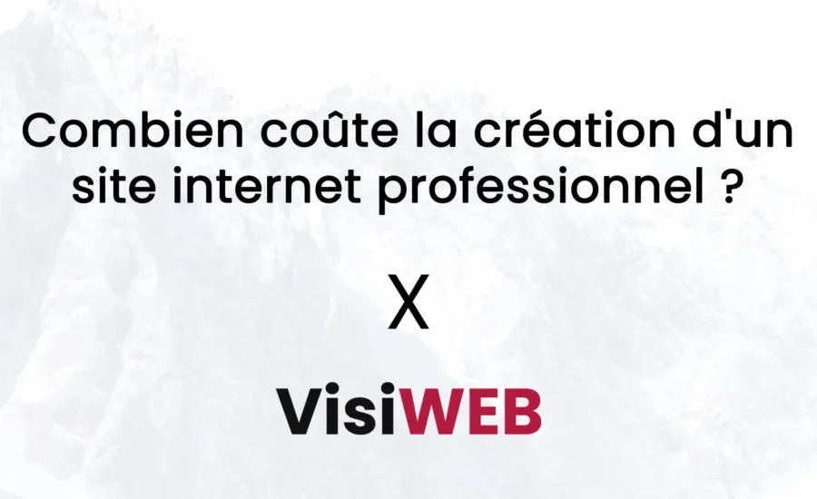 Combien coûte la création d'un site internet professionnel ?