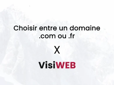Choisir entre .fr ou .com